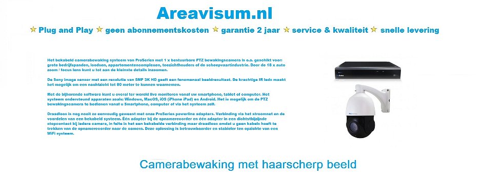 ACTIE advies op locatie . beveiligingscamera's en systemen - 2