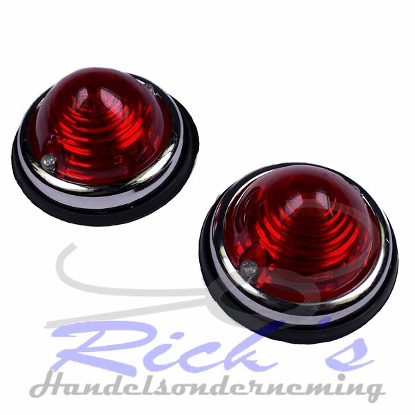 Positielamp, toplamp in de kleuren rood,oranje of wit - Afbeelding 2