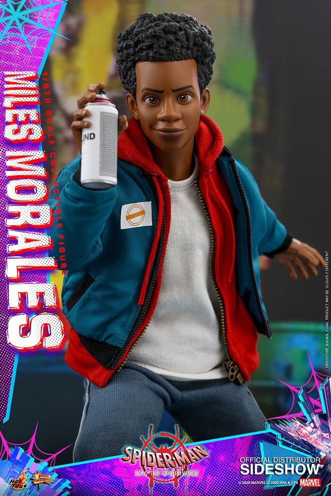 Hot Toys Spider-man into the Spider-Verse Miles Morales MMS567 - Afbeelding 3