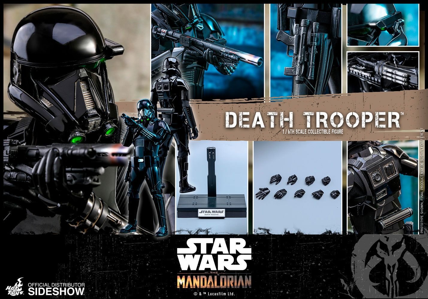 Hot Toys The Mandalorian Death Trooper TMS013 - nr. 1