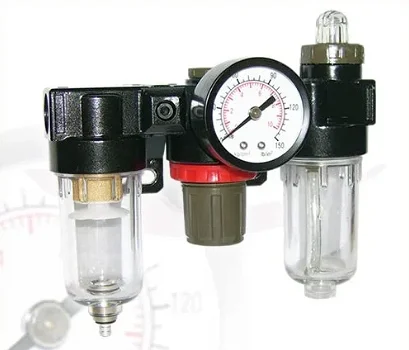 Compressor waterafscheider, regelaar, olie station - 0