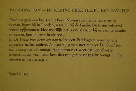 Paddington, de kleine beer helpt een handje - 1