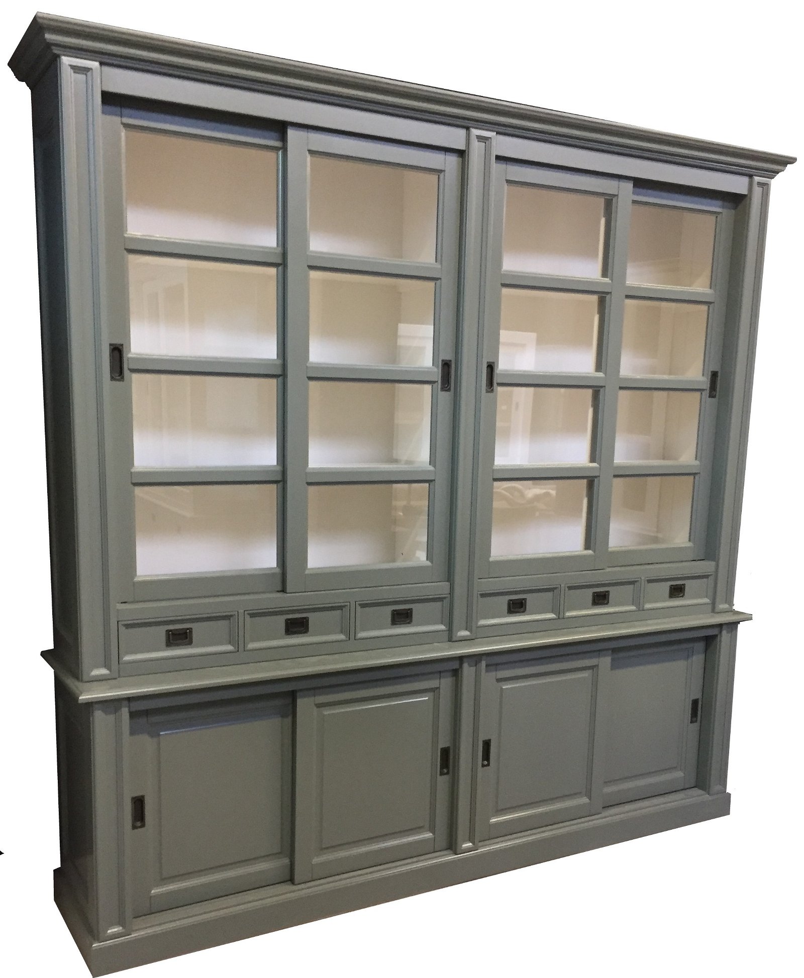 Buffetkast Utrecht soft close laden Engels groen 260 x 240cm - nr. 1