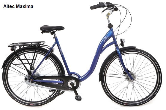 Altec moeder fiets, 7 speed , frame 50 cm nieuw op=op - nr. 1