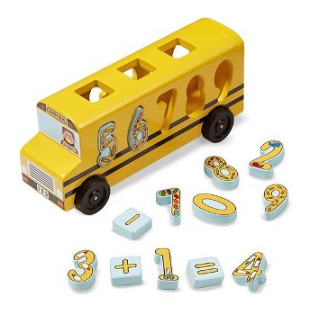 Houten speelgoed | rekenbus | Melissa and doug - 0