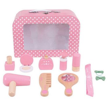 Speelgoed beautycase | 11-delig set in koffer | BigJigs - 0