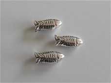 Sterling Zilveren kraal ( vis )