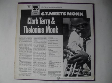 Clark Terry And Thelonious Monk ‎– C.T. Meets Monk - 1