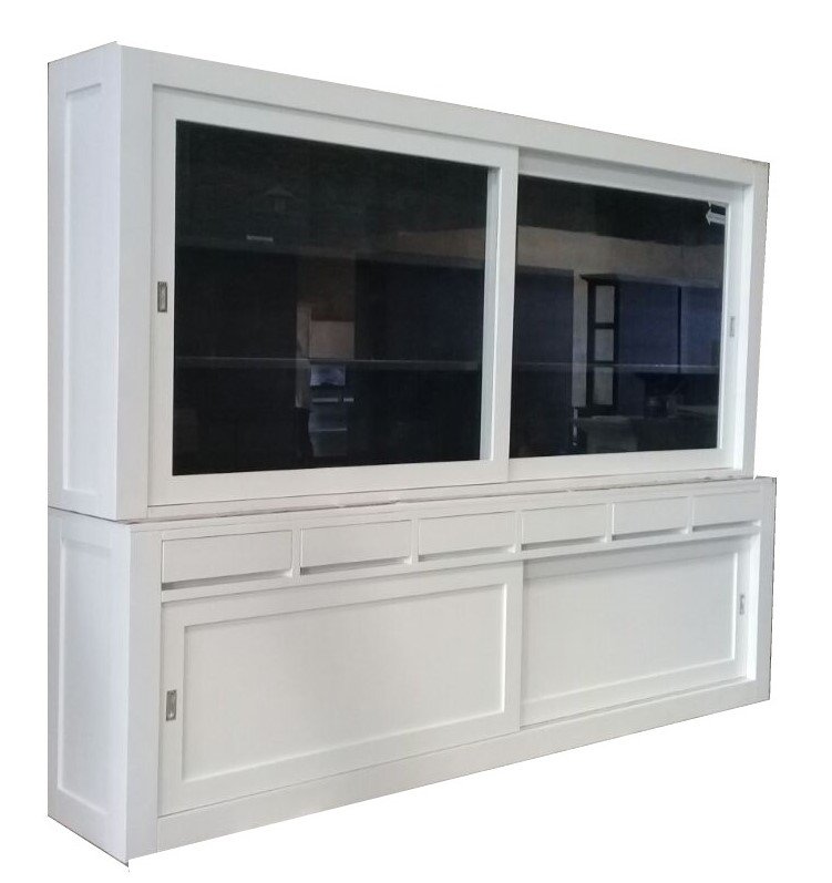 Witte moderne design buffetkast grijs binnen 300 x 220cm - nr. 1