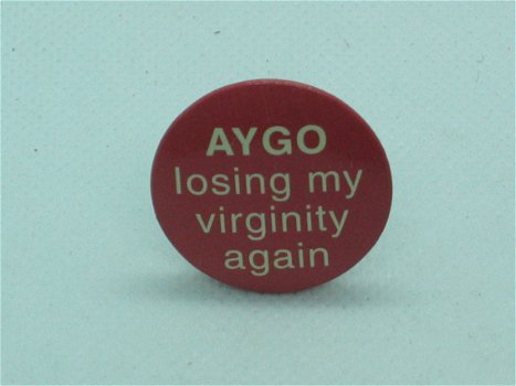 Button AYGO Losing My Virginity Again - 2