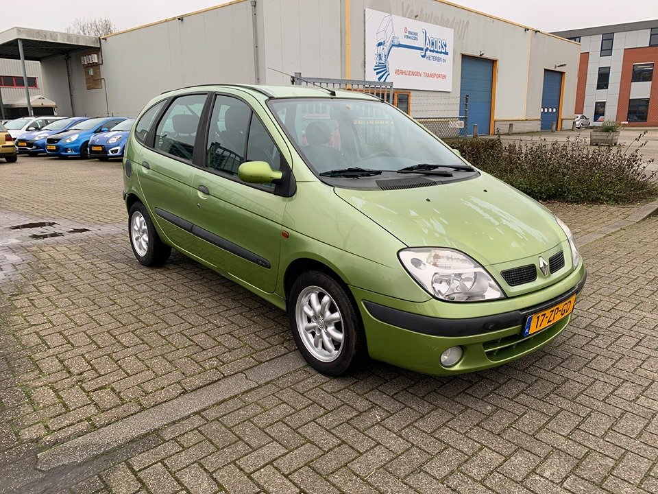 Renault Megane Scenic 1.6 16V RXE 1999 Groen,Apk,€599- - Afbeelding 2
