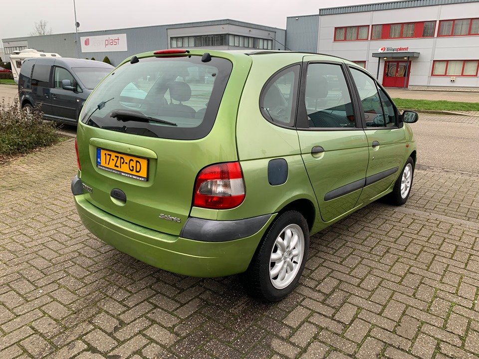 Renault Megane Scenic 1.6 16V RXE 1999 Groen,Apk,€599- - Afbeelding 3