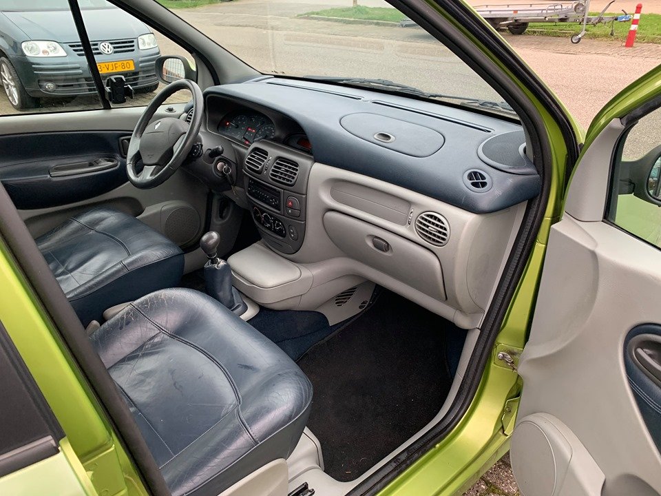 Renault Megane Scenic 1.6 16V RXE 1999 Groen,Apk,€599- - Afbeelding 5