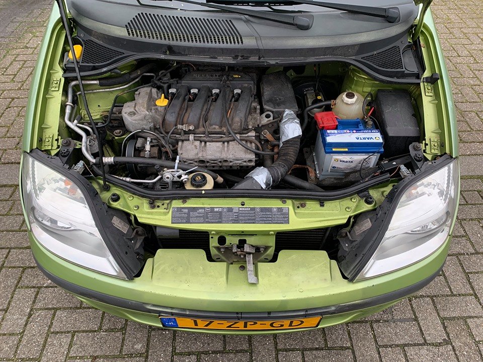 Renault Megane Scenic 1.6 16V RXE 1999 Groen,Apk,€599- - Afbeelding 8