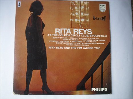 Rita Reys ‎– At The Golden Circle Club, Stockholm. - 0