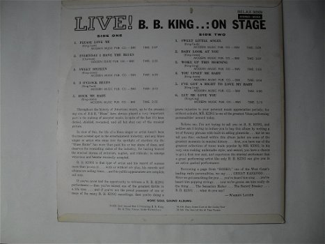 B.B. King ‎– Live! On Stage - 1