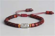 Tibetaans Boeddhistische armband met Gebedswiel en Mantra 