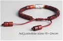Tibetaans Boeddhistische armband met Gebedswiel en Mantra - 2 - Thumbnail