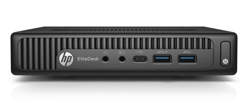 HP EliteDesk 800 G2 Mini Core i5-6500T 2.5GHz, 8GB, 128GB SSD, 6x USB3.0, VGA+2x DP, Win 10 Pro - 0