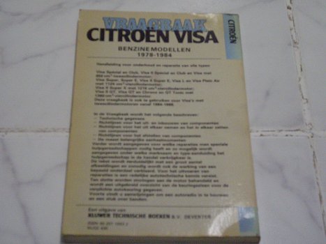 Werkplaatshandboek Citroën Visa - 1