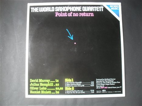 The World Saxophone Quartett – Point Of No Return - 1