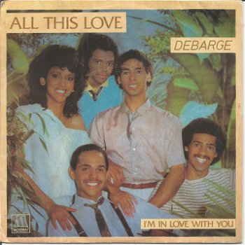 DeBarge ‎– All This Love (1982) - 0
