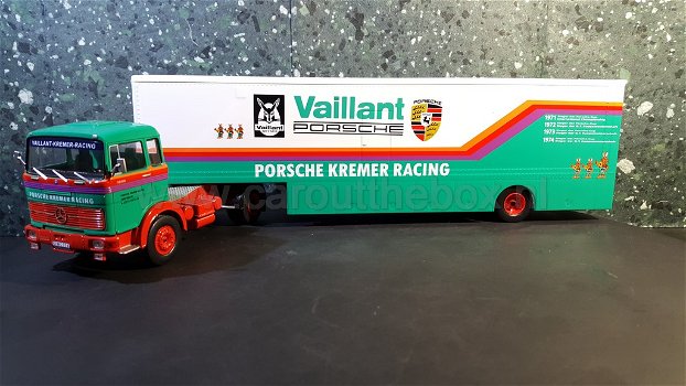 Mercedes PORSCHE transporter 1:43 Ixo - 0