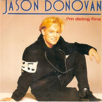 Jason Donovan ‎– I'm Doing Fine (Spaanse Promo) - 0