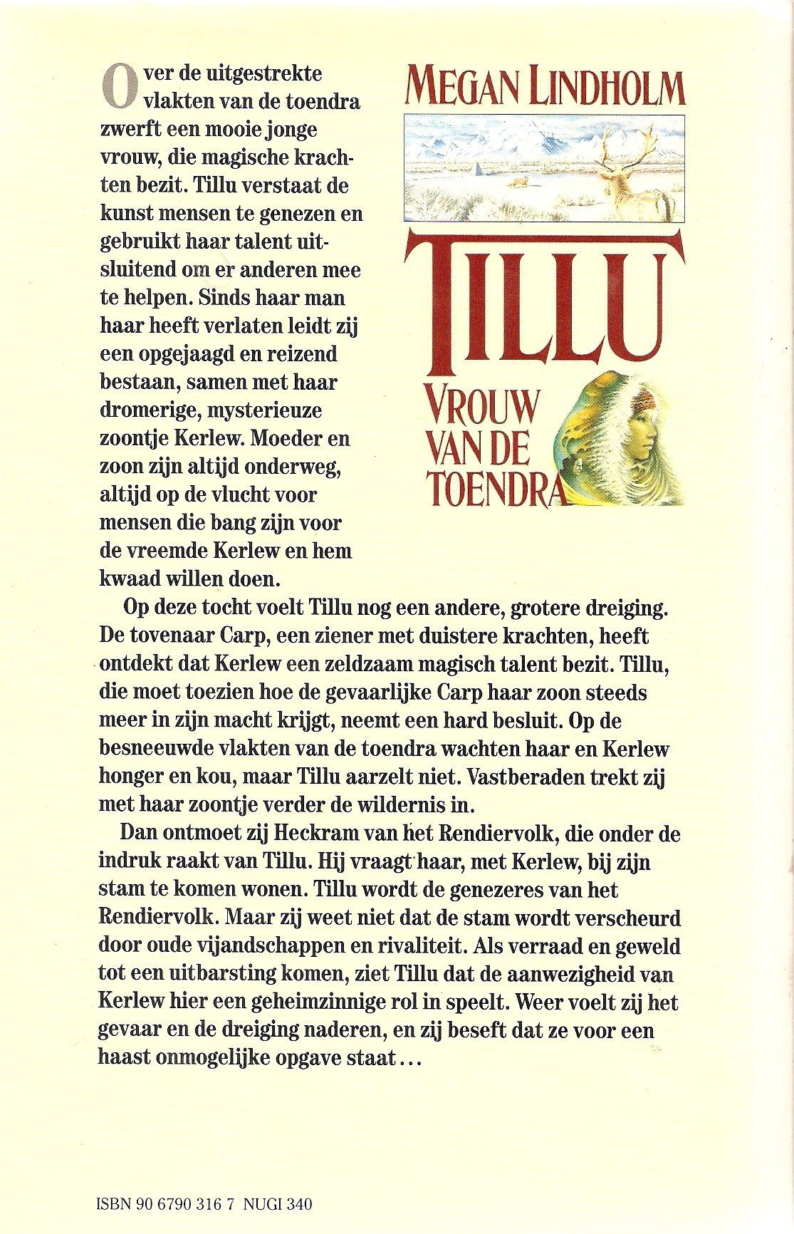 Megan Lindholm (aka Robin Hobb) Tillu vrouw van de toendra - Afbeelding 2