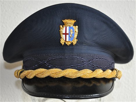 Italiaanse politiepet Commissario Capo politie Lecco , pet - 0