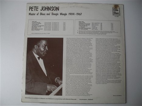 Pete Johnson ‎– master of blues and boogie woogie 1904-1967 - 1