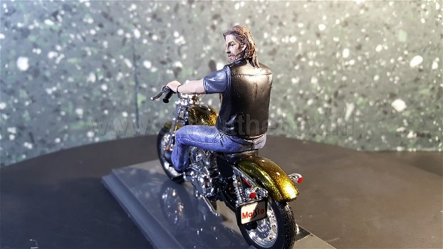 Motorrijder figuur ACE 1:18 American Diorama - 2