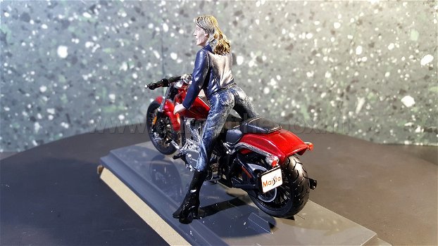 Motorrijder figuur Angel 1:18 American Diorama - 1