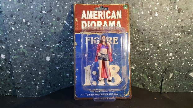 Diorama figuur PARTYGOERS VIII 1:18 American Diorama - 3