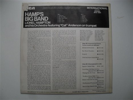 Lionel Hampton And His Orchestra Hamp's Big Band - 1