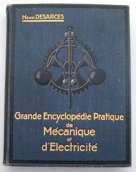 Encyclopédie Mécanique & d'Electricité 1913 20 uitv. platen - 0