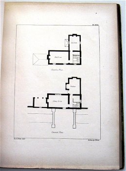 Villa Rustica 1832-3 Parker - 1e druk Architectuur 64 platen - 4