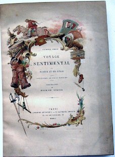Voyage Sentimental en France et en Italie 1884 - Binding