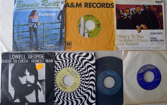45t singles (400-tal) en LP's (100-tal) op vinyl - 2