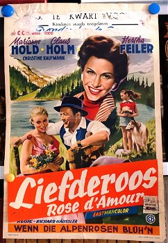 Filmposter Rose d'amour / Liefderoos - 1