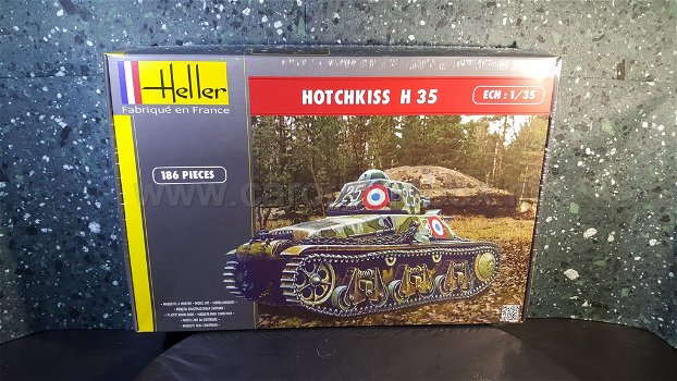 Hotchkiss H 35 tank 1:35 Heller - 0