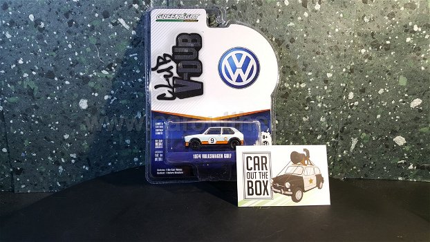 1974 VW Volkswagen Golf GULF 1:64 Greenlight - 2