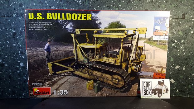 U.S. Bulldozer CATERPILLAR 1:35 Miniart - 2