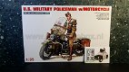 Harley Davidson with military policeman 1:35 Miniart - 2 - Thumbnail