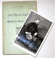 Ostrovski & son Théatre de Moeurs Russes 1912 Toneel Rusland