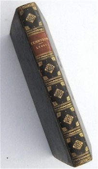 Tennyson 1907 Lyall - Blauwleren Prijsband Binding - 1