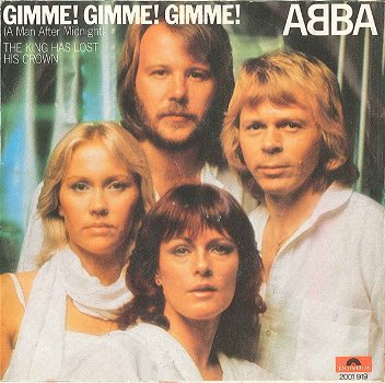 ABBA ‎– Gimme! Gimme! Gimme! A Man After Midnight (Vinyl/Single 7 Inch) - 0