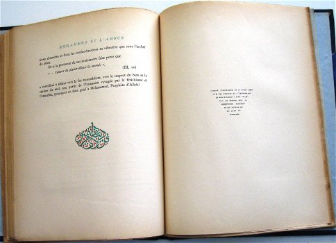 Mohammed et l'Amour 1947 Islam & Huwelijk #406/450 - Binding - 7