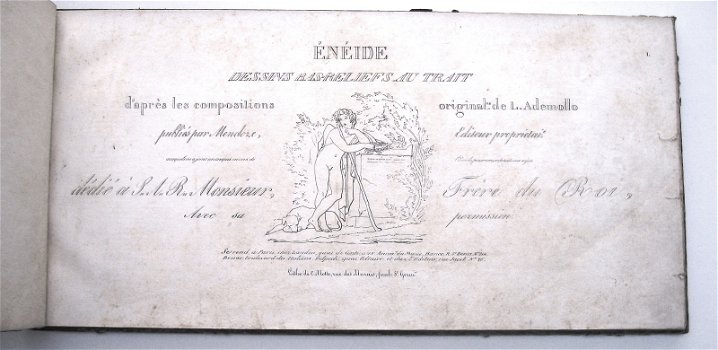 Eneide [c1830] 30 platen in lithografie naar Ademollo - 0