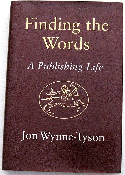 Finding the Words HC Jon Wynne-Tsyon Kingdom of Redonda - 0